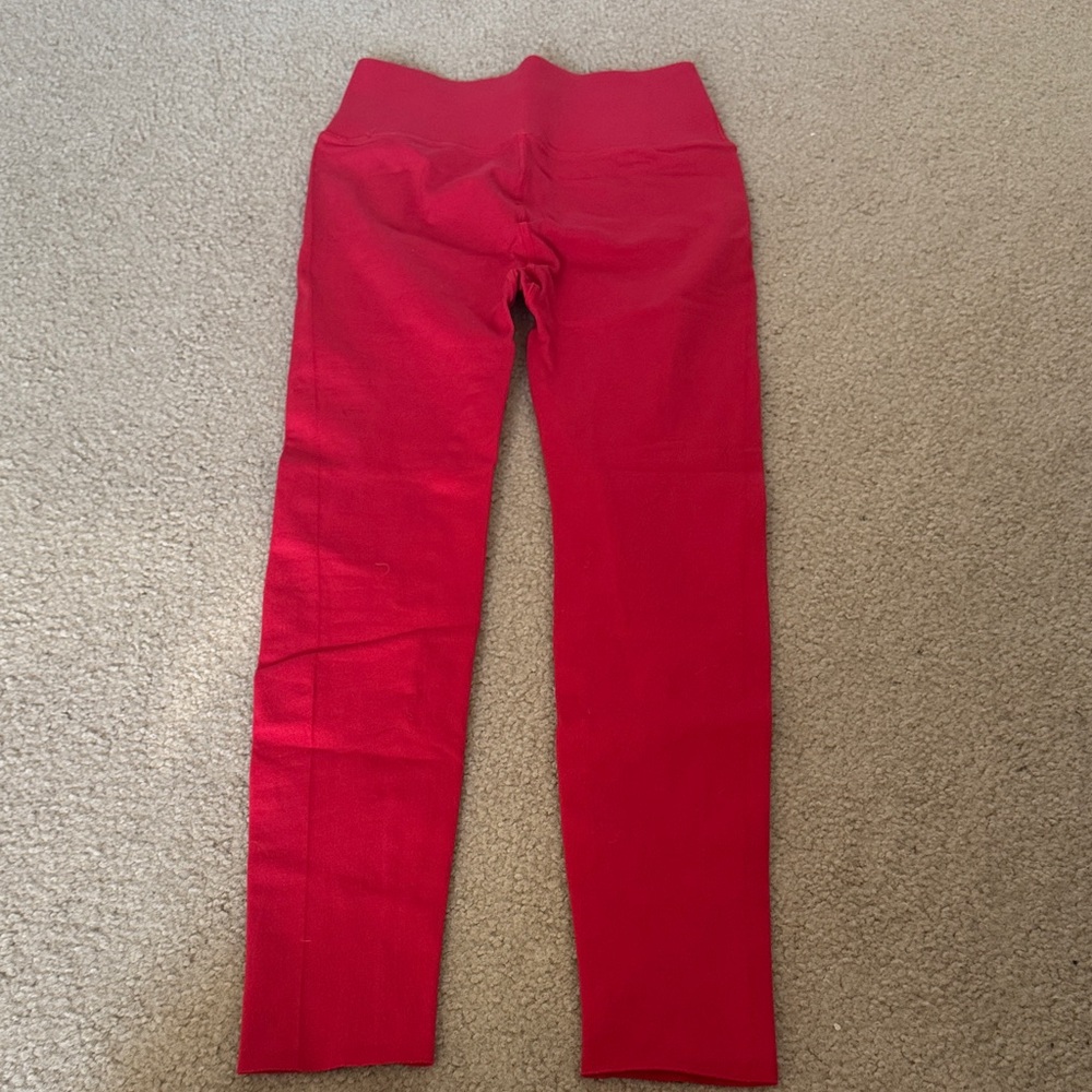 Fabletics Bright Red Athletic Performance Sculpt … - image 3